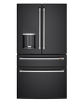 Café CVE28DP3NHD1 36-Inch 27.8 Cu. Ft. Smart 4-Door French Door Refrigerator — Matte Black