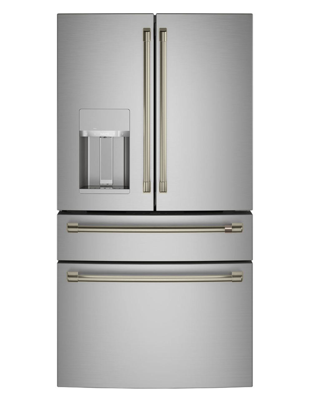 Café CVE28DP2NJS1 / CVE28DP2NS1 36-Inch 27.8 Cu. Ft. Smart 4-Door French Door Refrigerator — Stainless Steel