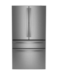 GE Profile PGE29BYTFS  28.7 Cu. Ft. Smart 4-Door French Door Refrigerator Fingerprint Resistant Stainless Steel | Dual-Dispense AutoFill Pitcher