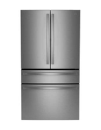 GE Profile PGE29BYTFS  28.7 Cu. Ft. Smart 4-Door French Door Refrigerator Fingerprint Resistant Stainless Steel | Dual-Dispense AutoFill Pitcher