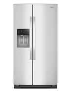 Whirlpool WRSF5836RZ 28 Cu. Ft. Side-by-Side Refrigerator – Fingerprint-Resistant Stainless Finish