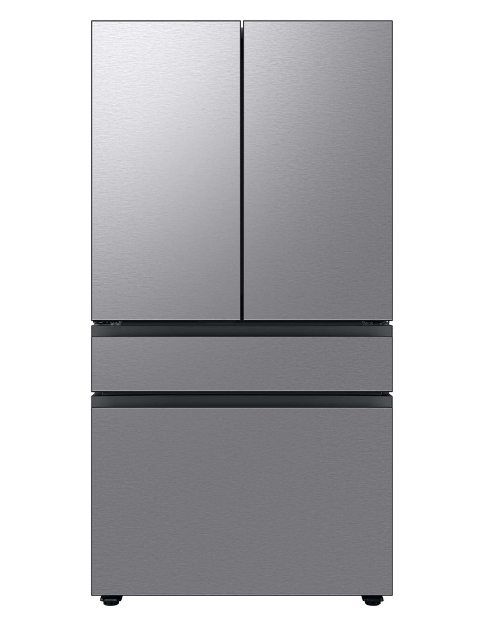 Samsung Bespoke RF23BB8600QL 23 Cu. Ft. Counter-Depth 4-Door French Door Smart Refrigerator – Stainless Steel
