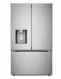 LG LRYXC2606S 36-Inch 25.5 Cu. Ft. Smart Counter-Depth MAX French Door Refrigerator — PrintProof Stainless Steel