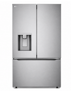 LG LRYXC2606S 36-Inch 25.5 Cu. Ft. Smart Counter-Depth MAX French Door Refrigerator — PrintProof Stainless Steel