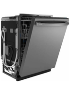 GE 24-Inch Top Control Stainless Steel Dishwasher with 3rd Rack GDT650SYV3FS