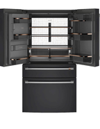 Café CVE28DP3NHD1 36-Inch 27.8 Cu. Ft. Smart 4-Door French Door Refrigerator — Matte Black