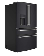 Café CVE28DP3NHD1 36-Inch 27.8 Cu. Ft. Smart 4-Door French Door Refrigerator — Matte Black