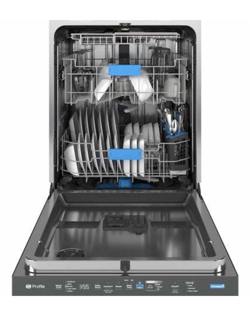 GE Profile PDT755SYV1FS 24 in. Smart Top Control Built-In Dishwasher, Fingerprint Resistant Stainless Steel, 42 dBA