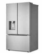 LG LRYXC2606S 36-Inch 25.5 Cu. Ft. Smart Counter-Depth MAX French Door Refrigerator — PrintProof Stainless Steel