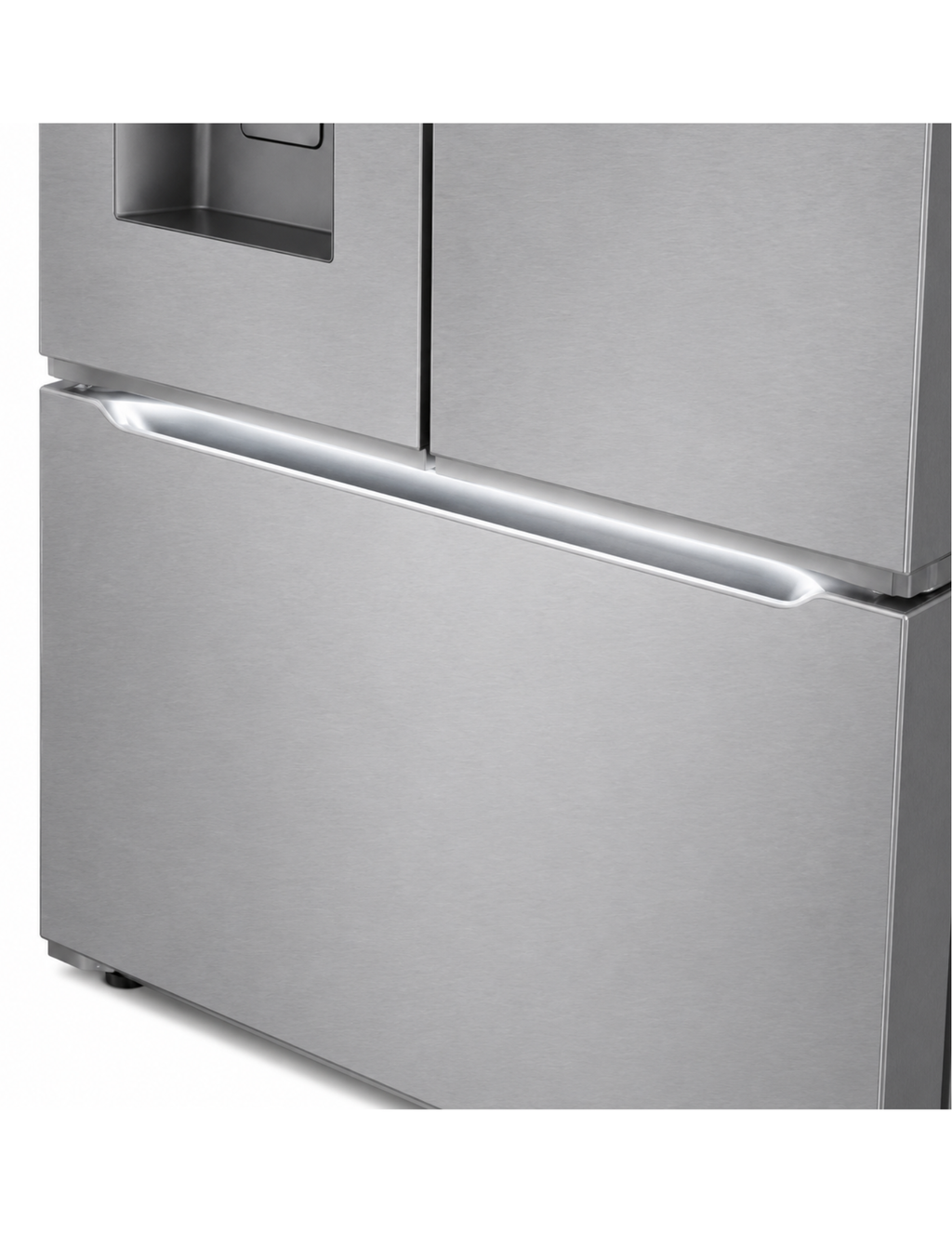 LG LRYXC2606S 36-Inch 25.5 Cu. Ft. Smart Counter-Depth MAX French Door Refrigerator — PrintProof Stainless Steel