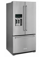 KitchenAid KRFC704FPS07 / KRFC704FPS 36-Inch 23.8 Cu. Ft. Counter-Depth French Door Refrigerator — PrintShield Stainless Steel
