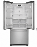 KitchenAid KRFC704FPS07 / KRFC704FPS 36-Inch 23.8 Cu. Ft. Counter-Depth French Door Refrigerator — PrintShield Stainless Steel