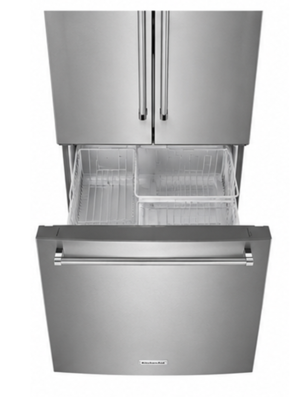 KitchenAid KRFC704FPS07 / KRFC704FPS 36-Inch 23.8 Cu. Ft. Counter-Depth French Door Refrigerator — PrintShield Stainless Steel
