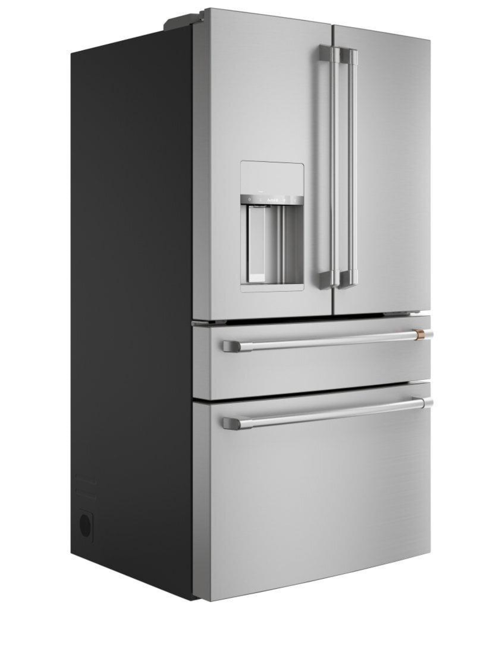 Café CVE28DP2NJS1 / CVE28DP2NS1 36-Inch 27.8 Cu. Ft. Smart 4-Door French Door Refrigerator — Stainless Steel