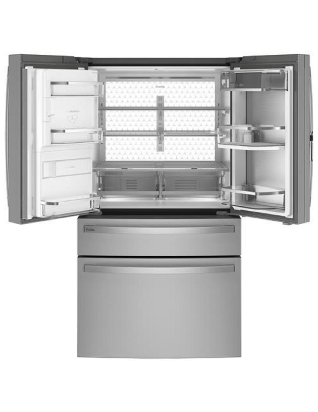 GE Profile PVD28BYNFS 27.9 cu. ft. Smart 4-Door French Door Refrigerator with Door-in-Door