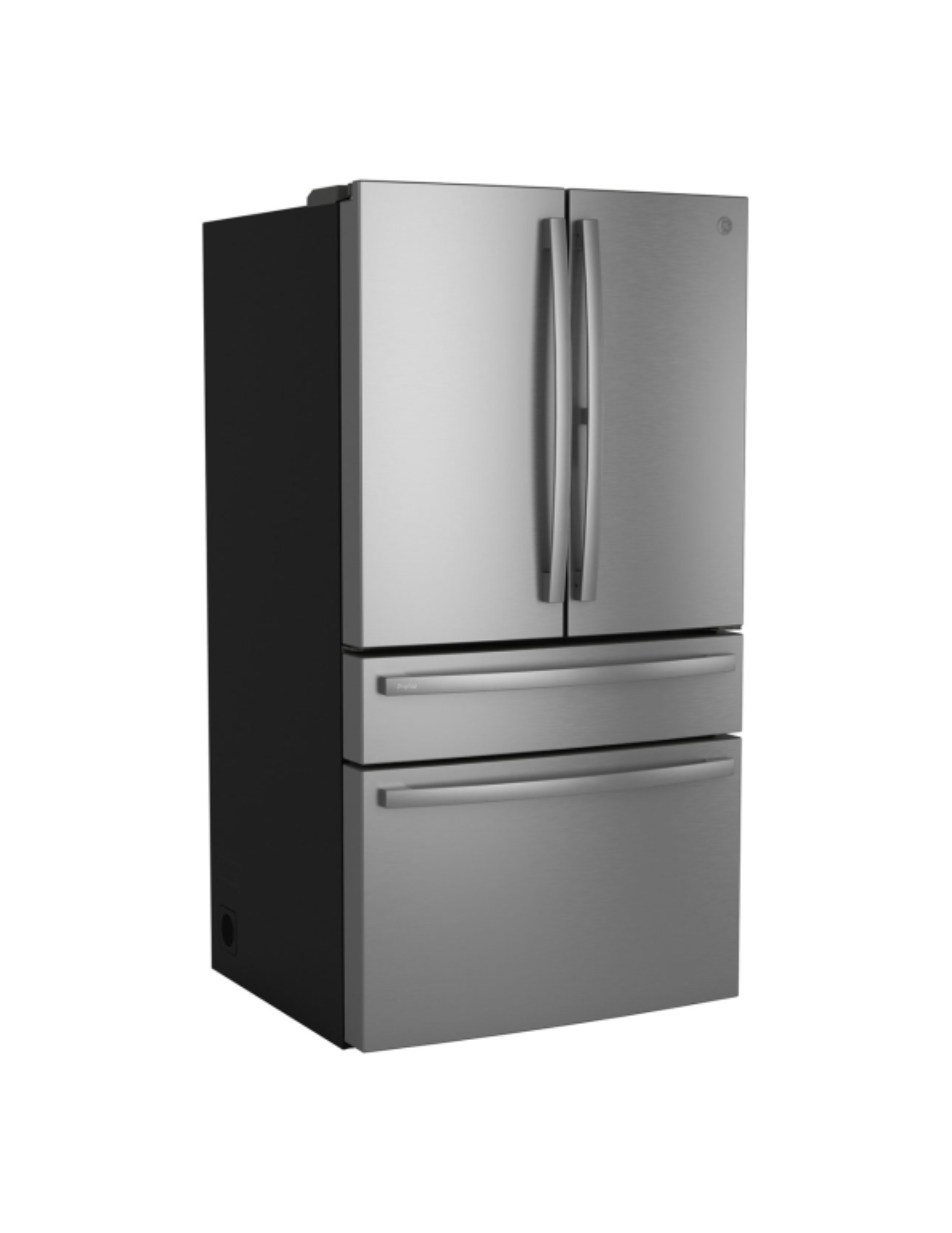GE Profile PGE29BYTFS  28.7 Cu. Ft. Smart 4-Door French Door Refrigerator Fingerprint Resistant Stainless Steel | Dual-Dispense AutoFill Pitcher