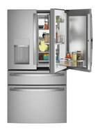 GE Profile PVD28BYNFS 27.9 Cu. Ft. Smart 4-Door French Door Refrigerator – Fingerprint Resistant Stainless Steel