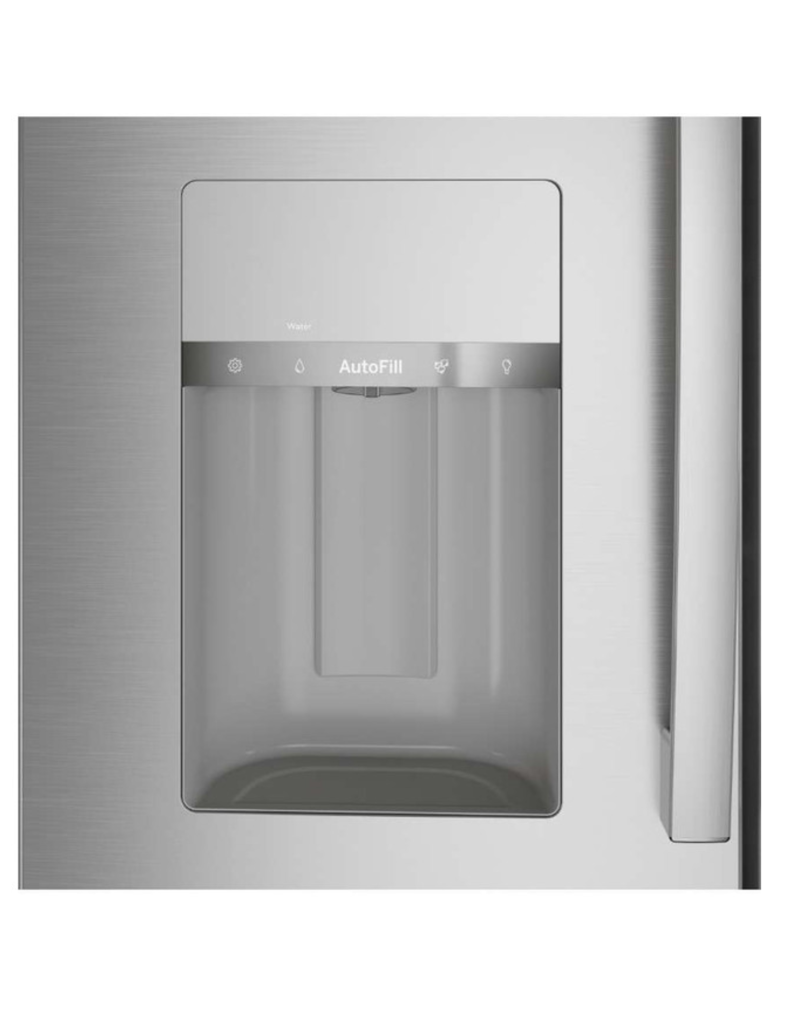 GE Profile PVD28BYNFS 27.9 Cu. Ft. Smart 4-Door French Door Refrigerator – Fingerprint Resistant Stainless Steel