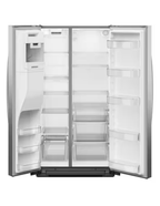 Whirlpool WRSF5836RZ 28 Cu. Ft. Side-by-Side Refrigerator – Fingerprint-Resistant Stainless Finish