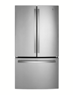 GE GWE22JYMFS 21.9 Cu. Ft. Counter-Depth French Door Refrigerator – Fingerprint Resistant Stainless Steel