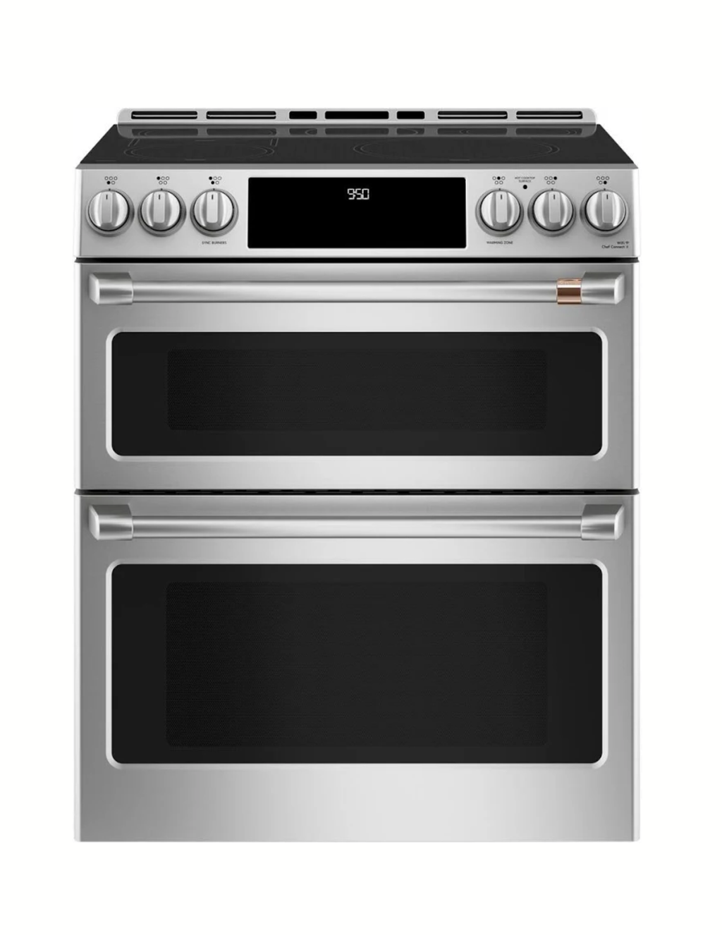 Café CHS950P2MS1 30” Smart Slide-In Induction Double Oven Range – Stainless Steel