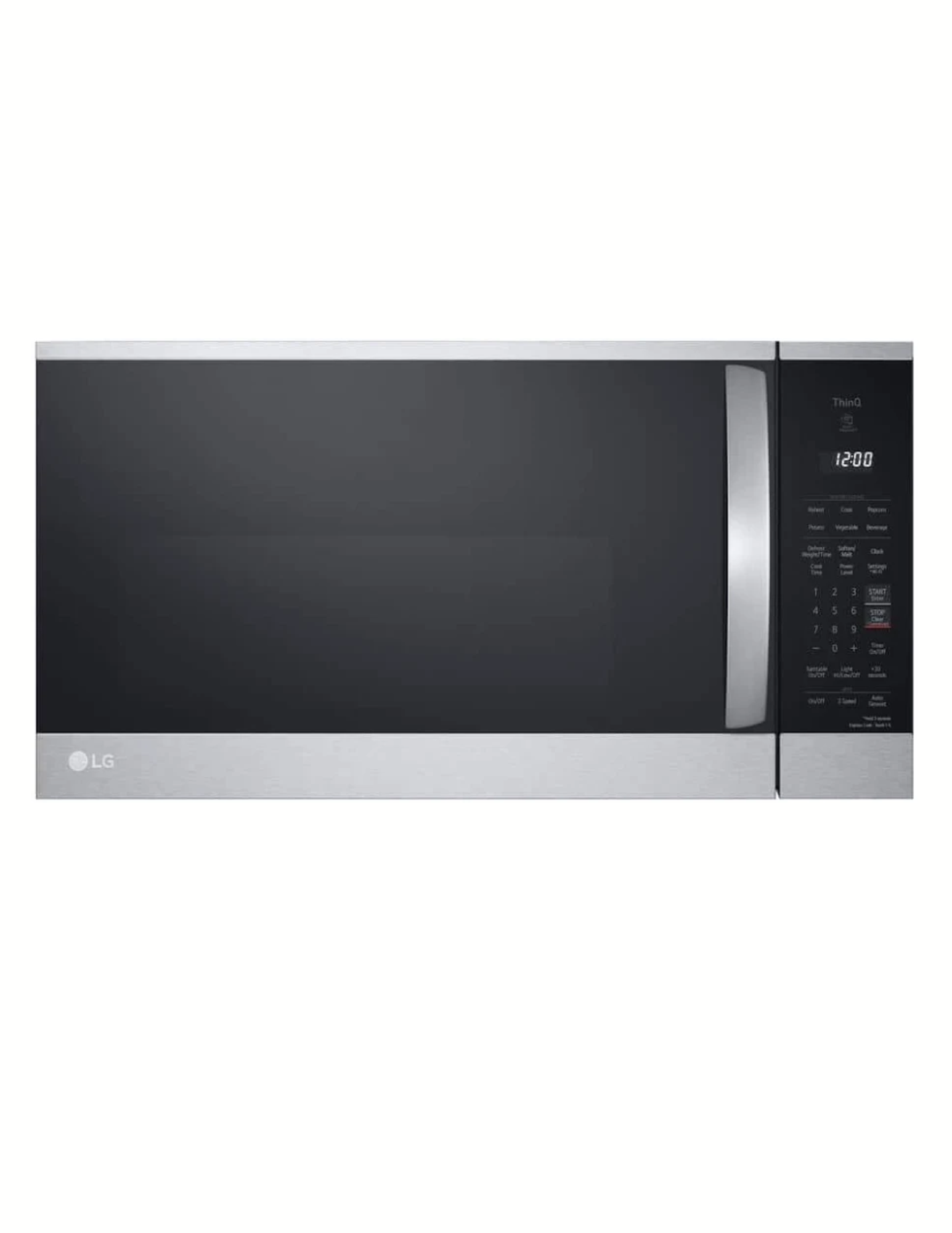 LG MVEM1825F 1.8 Cu. Ft. Smart Over-the-Range Microwave – Stainless Steel