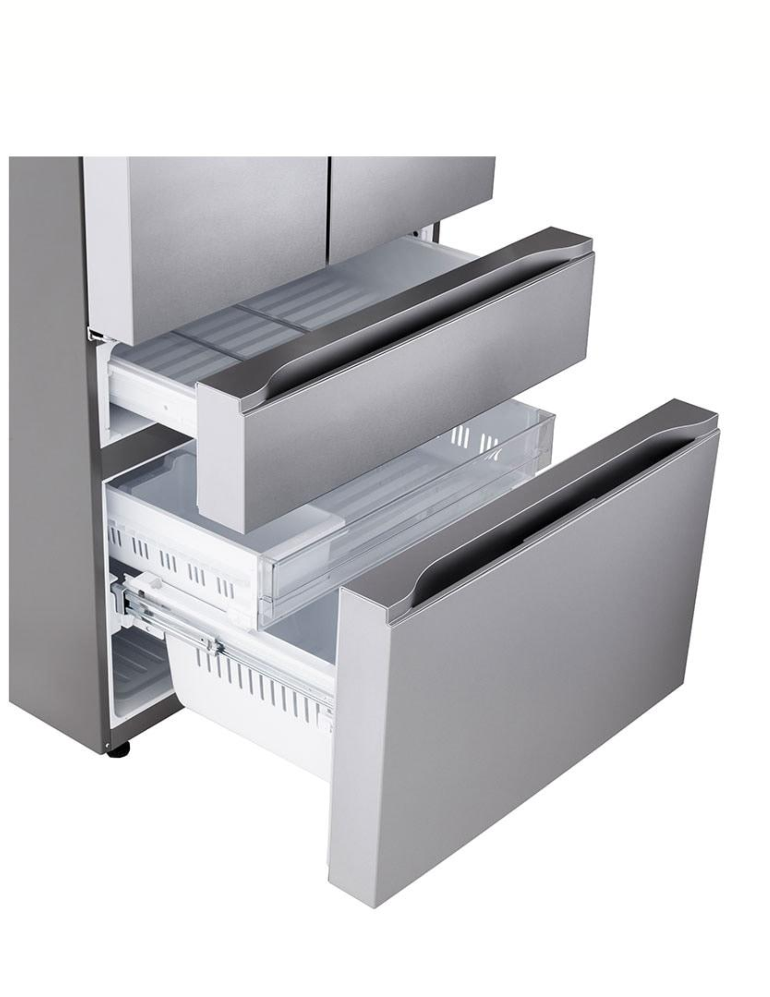 LG LF30S8210S 30 Cu. Ft. Smart Standard-Depth MAX 4-Door French Door Refrigerator – PrintProof Stainless Steel