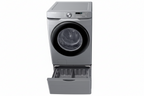 Samsung DVG53BB8900T Bespoke 7.6 Cu. Ft. Smart Gas Dryer with AI & Super Speed Dry – Silver Steel