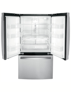 GE GWE22JYMFS 21.9 Cu. Ft. Counter-Depth French Door Refrigerator – Fingerprint Resistant Stainless Steel