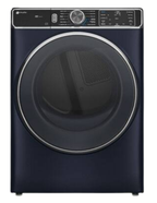 GE Profile PFD87GSPV0RS 7.8 Cu. Ft. Smart Gas Dryer with Steam & Sanitize – Sapphire Blue