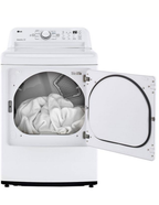 LG DLG7001W  7.3 Cu. Ft. Gas Dryer – White