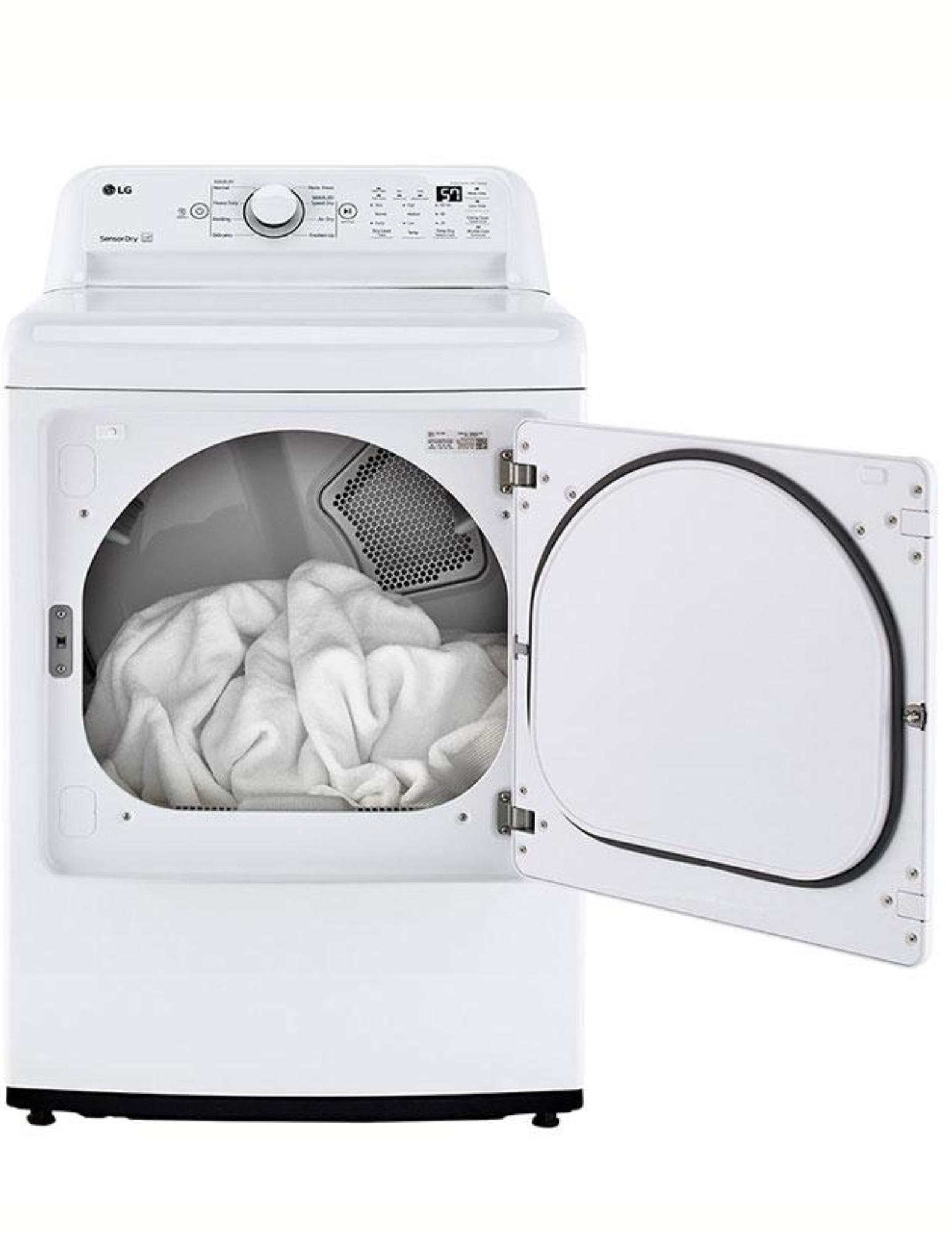 LG DLG7001W  7.3 Cu. Ft. Gas Dryer – White