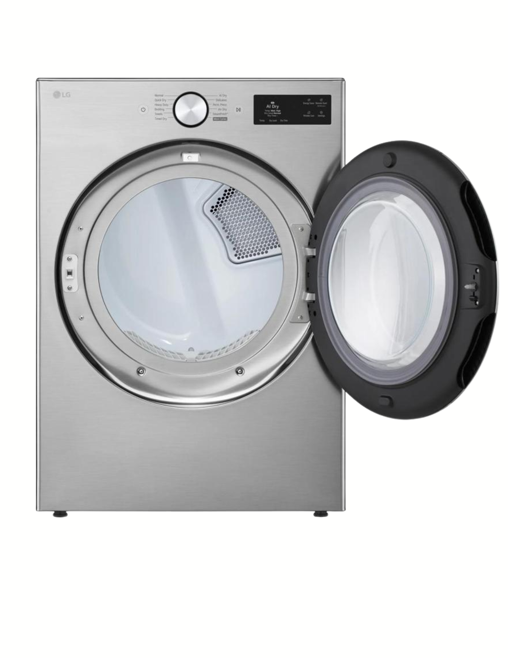 LG DLEX5800V 7.4 Cu. Ft. Smart Steam Electric Dryer – Graphite Steel