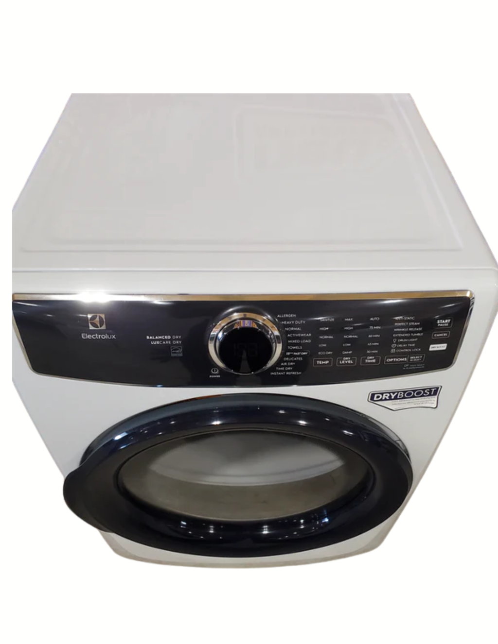 Electrolux ELFG7626BW 8.0 Cu. Ft. Front Load Gas Dryer with Perfect Steam – White