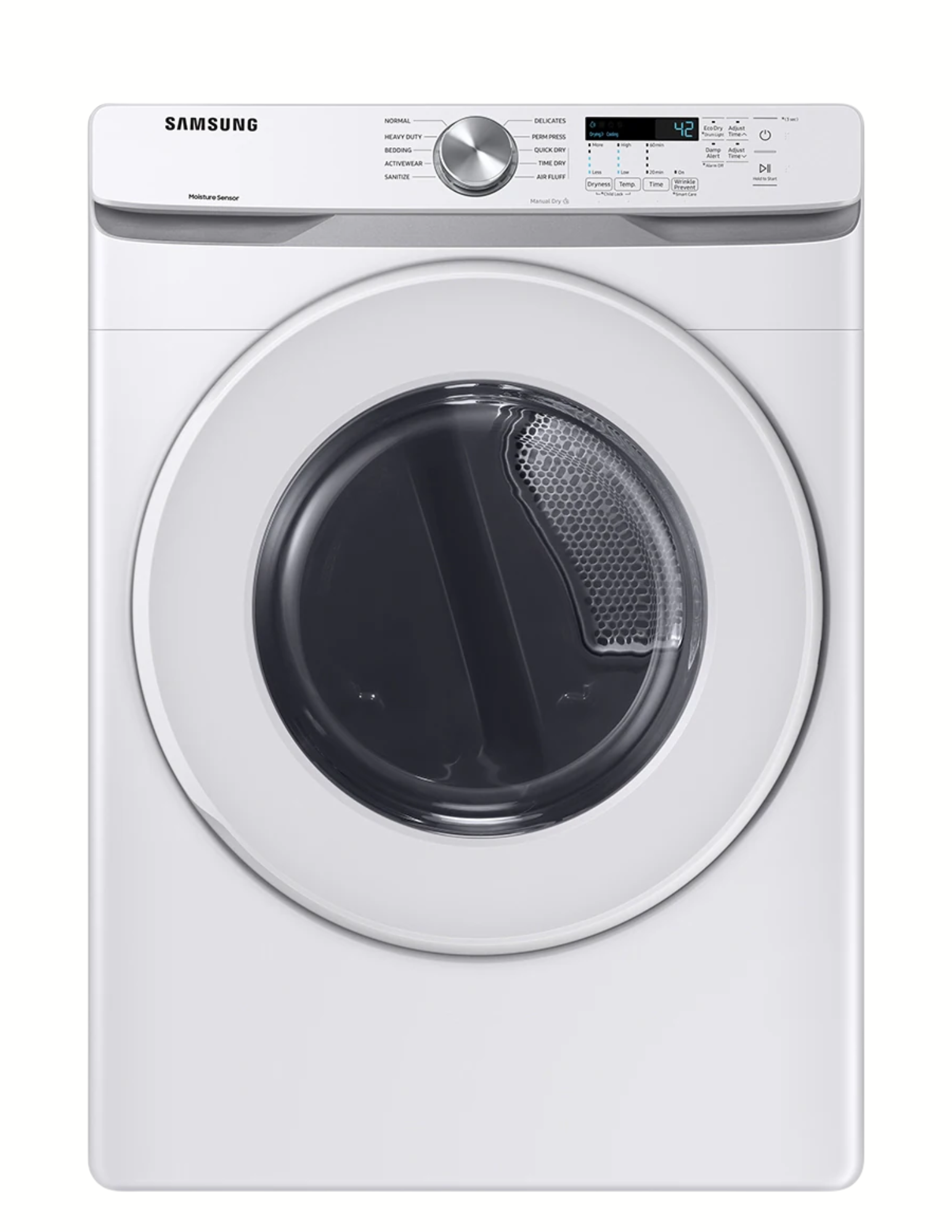Samsung DVG45T6000W 7.5 Cu. Ft. Gas Dryer with Sensor Dry – White