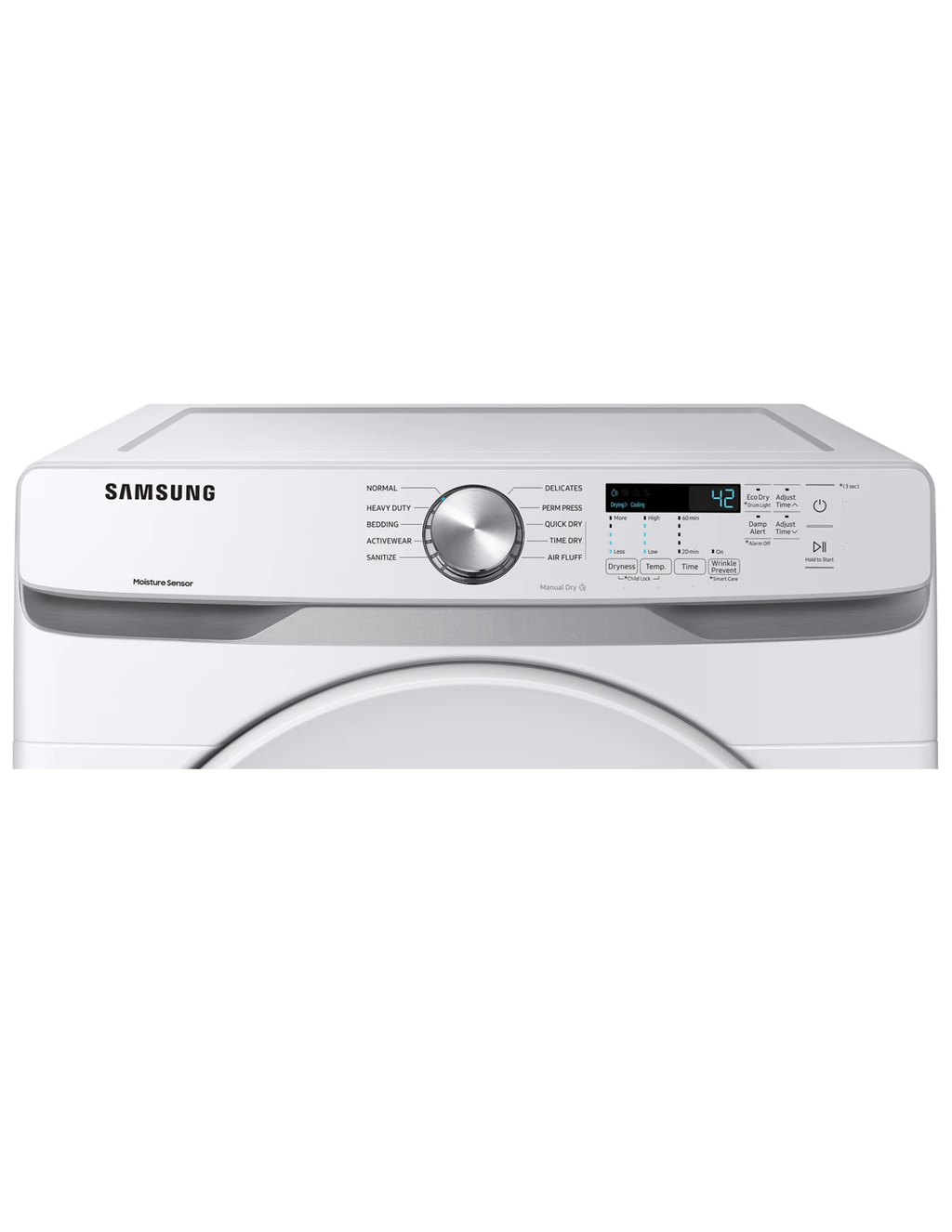 Samsung DVG45T6000W 7.5 Cu. Ft. Gas Dryer with Sensor Dry – White