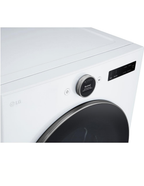 LG DLGX5501W  7.4 Cu. Ft. Smart Gas Dryer with TurboSteam – White