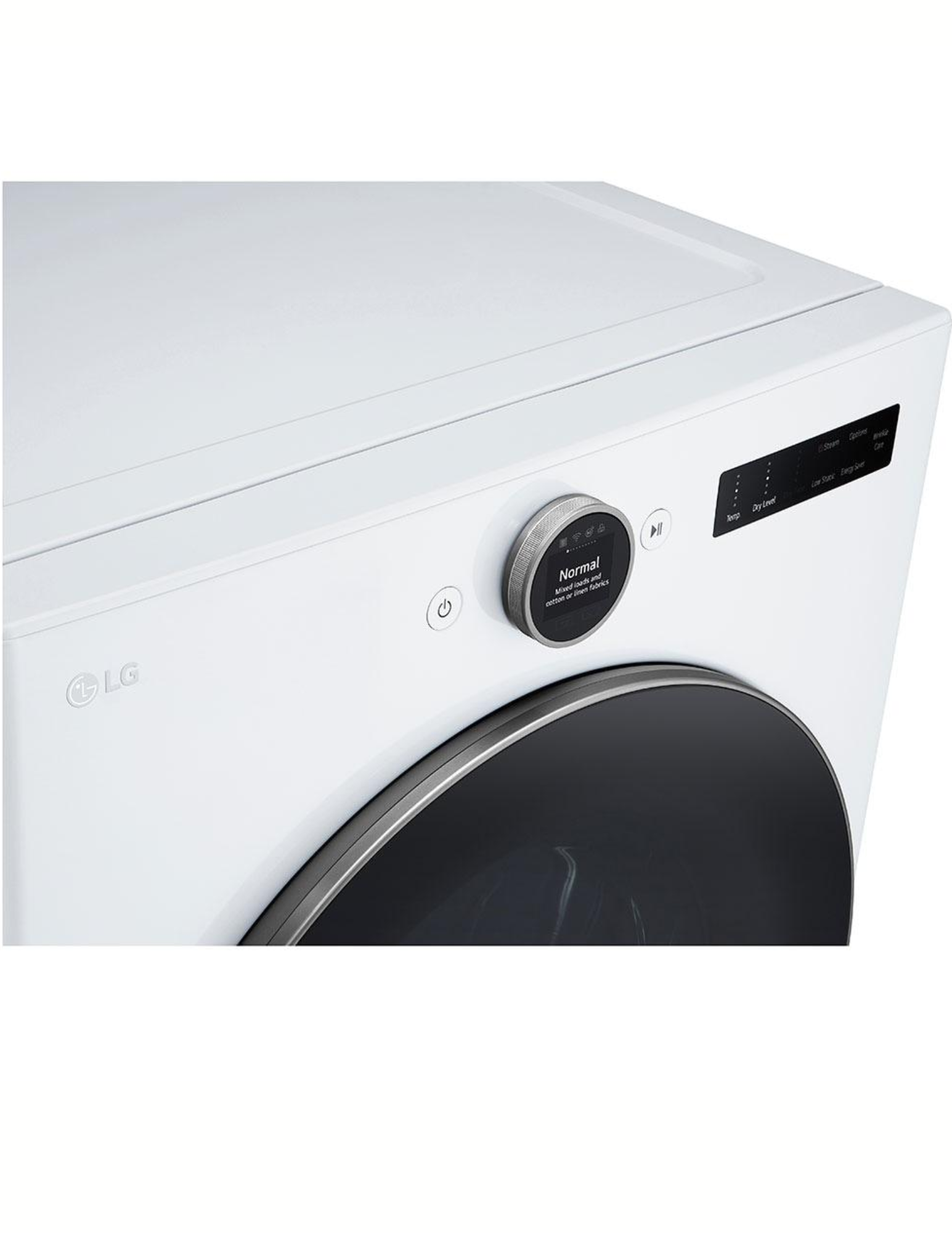 LG DLGX5501W  7.4 Cu. Ft. Smart Gas Dryer with TurboSteam – White