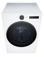 LG DLGX5501W  7.4 Cu. Ft. Smart Gas Dryer with TurboSteam – White