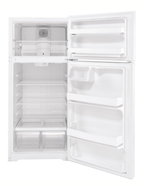 GE 16.6 Cu. Ft. Top-Freezer Refrigerator – White – GTS17DTNNRWW