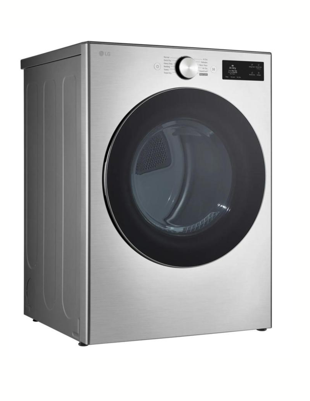LG DLEX5800V 7.4 Cu. Ft. Smart Steam Electric Dryer – Graphite Steel