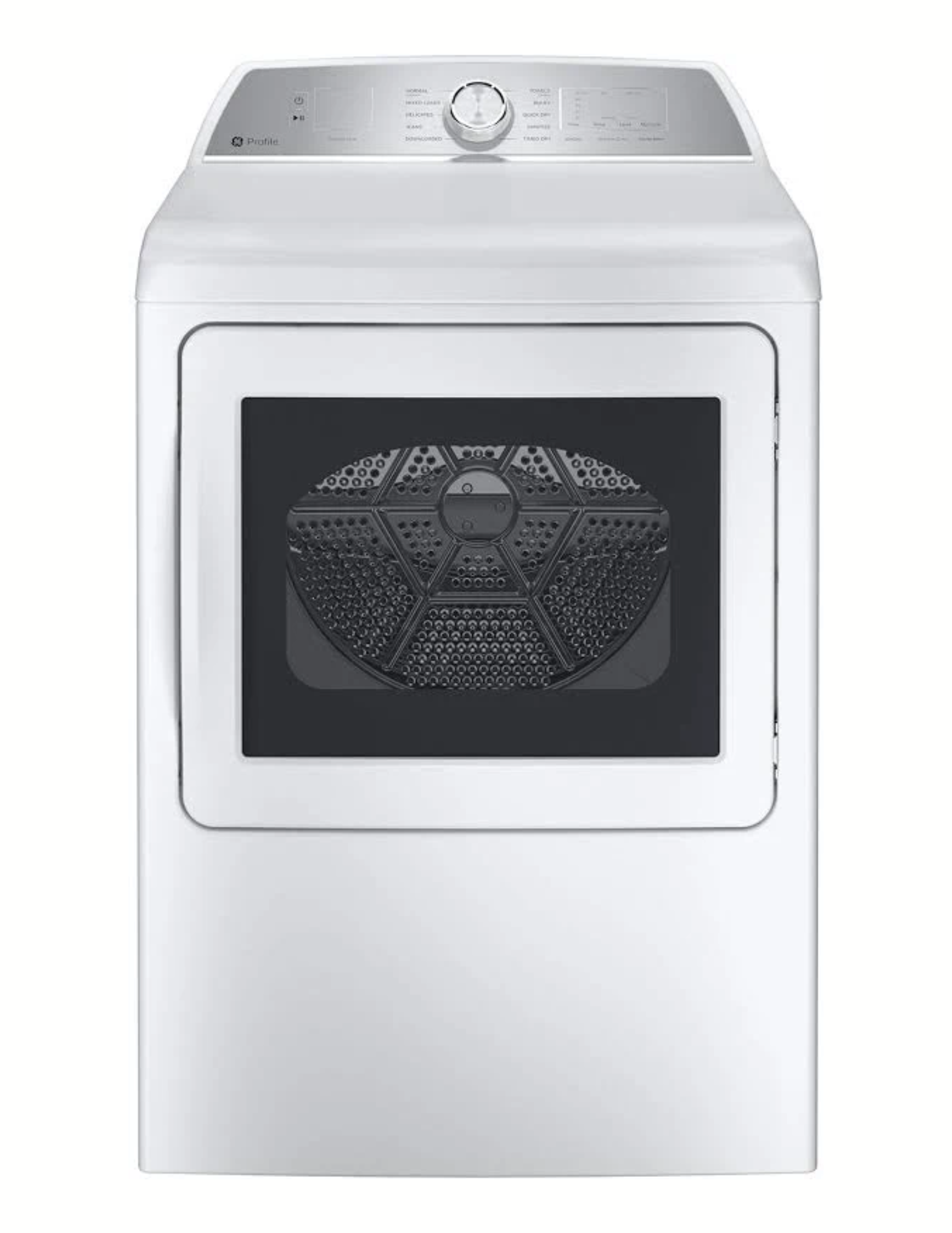 GE Profile PTD60EBSR2WS – 7.4 Cu. Ft. Smart Electric Dryer (White)
