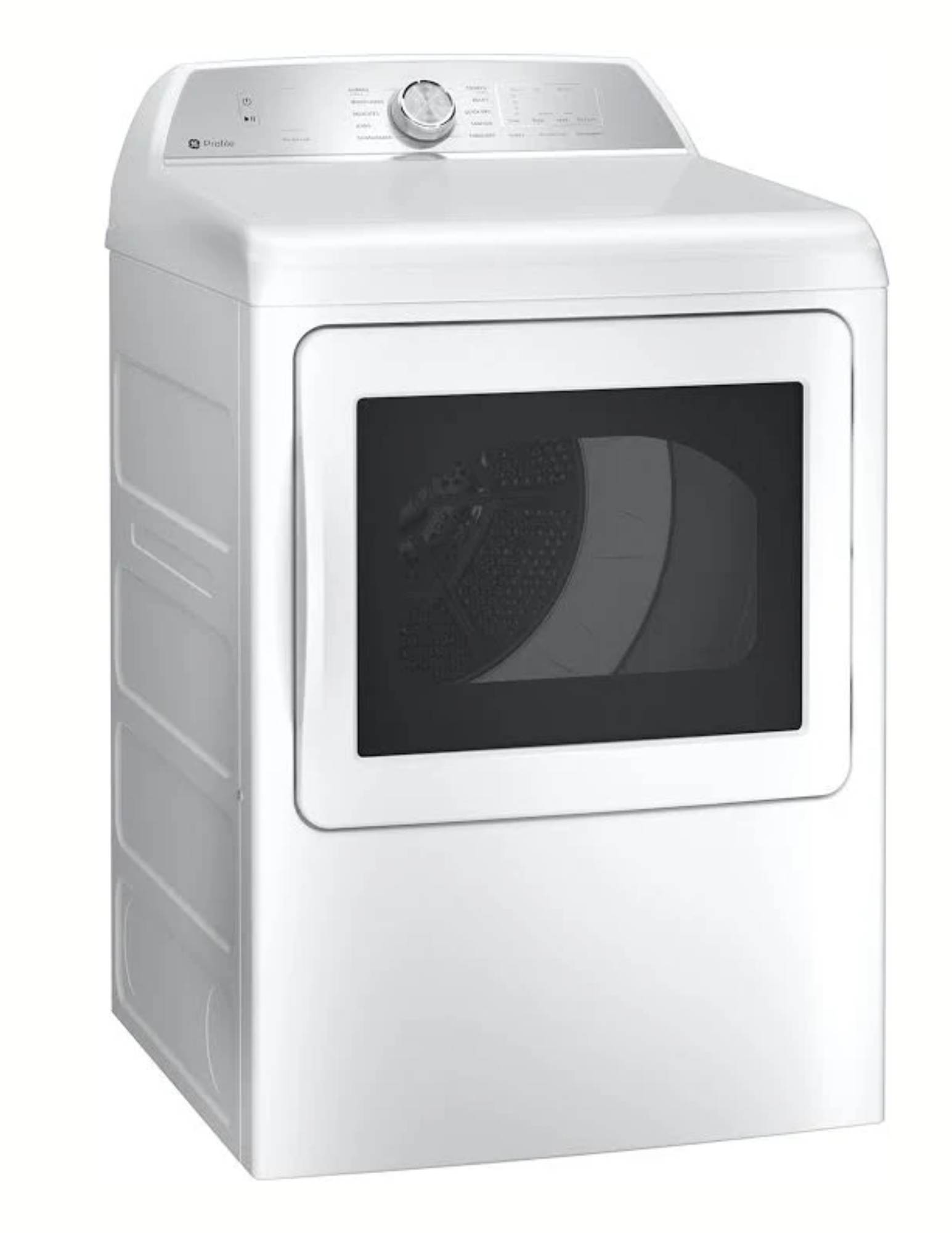 GE Profile PTD60EBSR2WS – 7.4 Cu. Ft. Smart Electric Dryer (White)