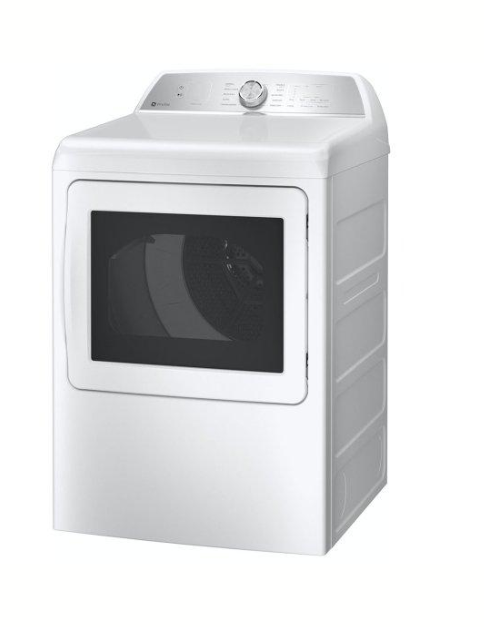 GE Profile PTD60EBSR2WS – 7.4 Cu. Ft. Smart Electric Dryer (White)