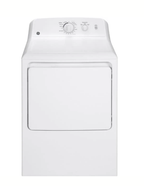 GE GTX22EASK1WW — 6.2 Cu. Ft. Electric Dryer (White)