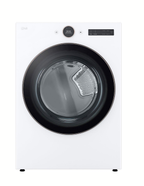 LG DLEX6500W 7.4 Cu. Ft. Smart Electric Dryer – White | Turbo Steam