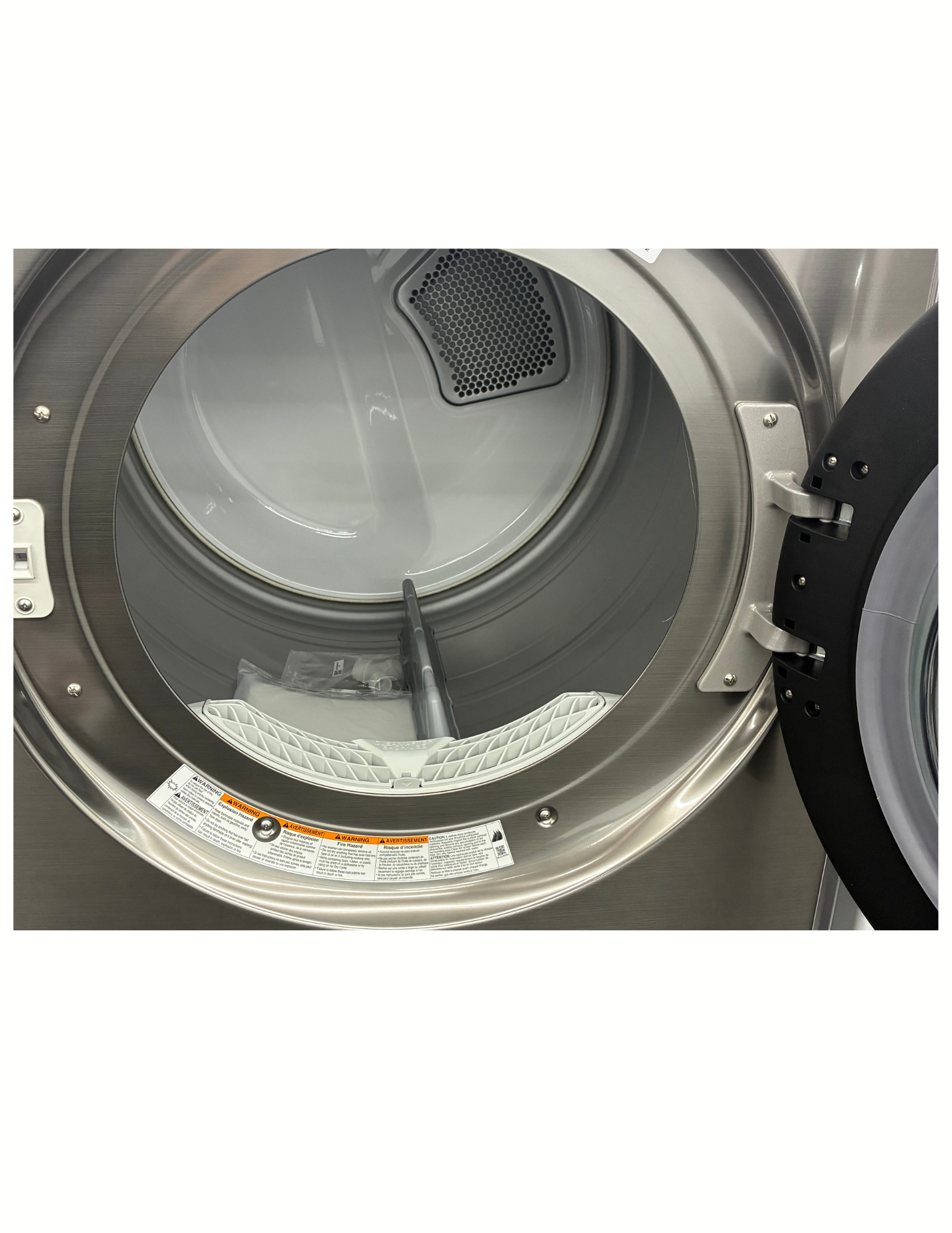 LG DLEX5800V 7.4 Cu. Ft. Smart Steam Electric Dryer – Graphite Steel
