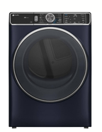 GE Profile PFD87ESPV0RS 7.8 Cu. Ft. Smart Electric Dryer with Steam & Sanitize – Sapphire Blue