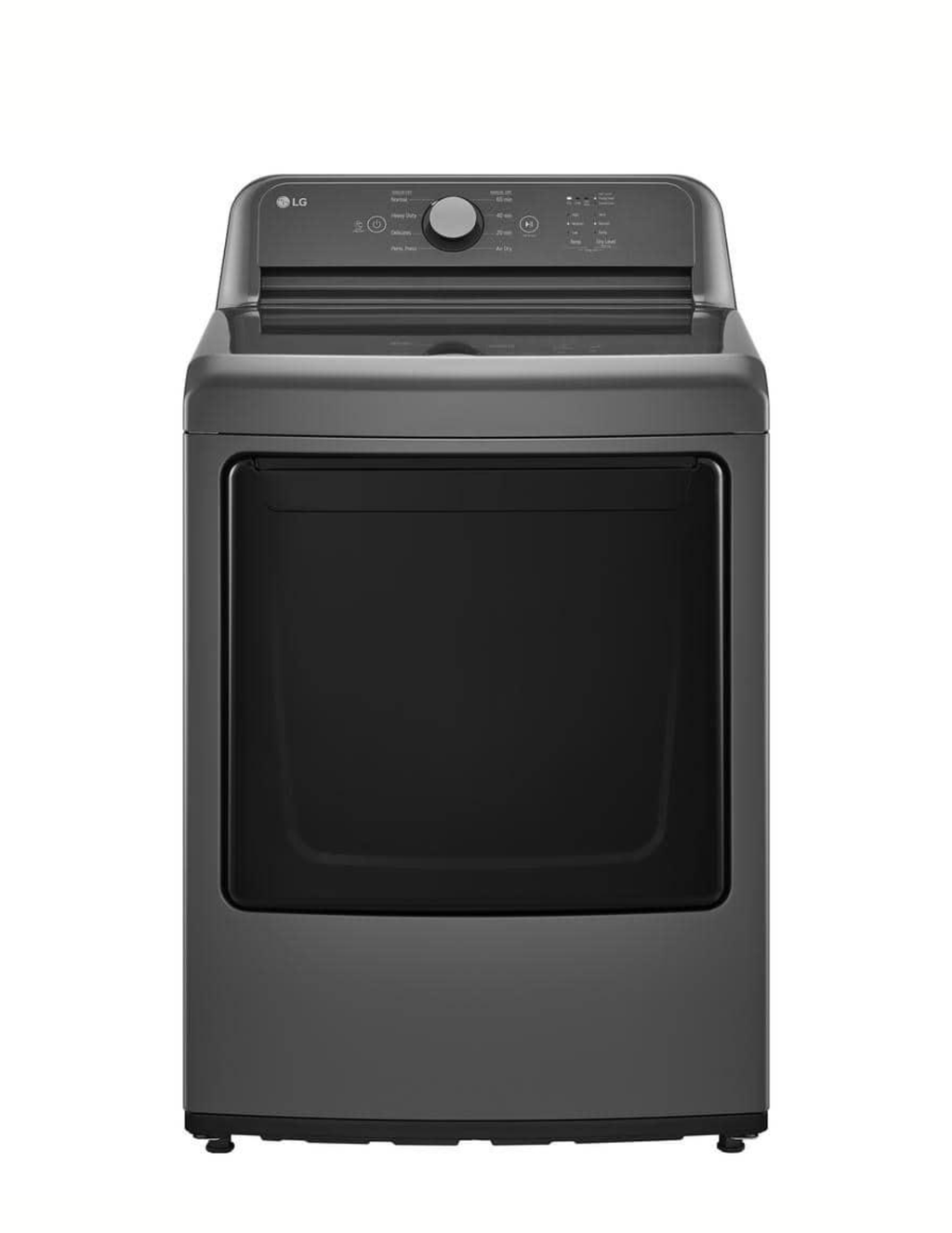 LG DLE6100M Electric Dryer – 7.3 Cu. Ft. Capacity (Graphite Steel)