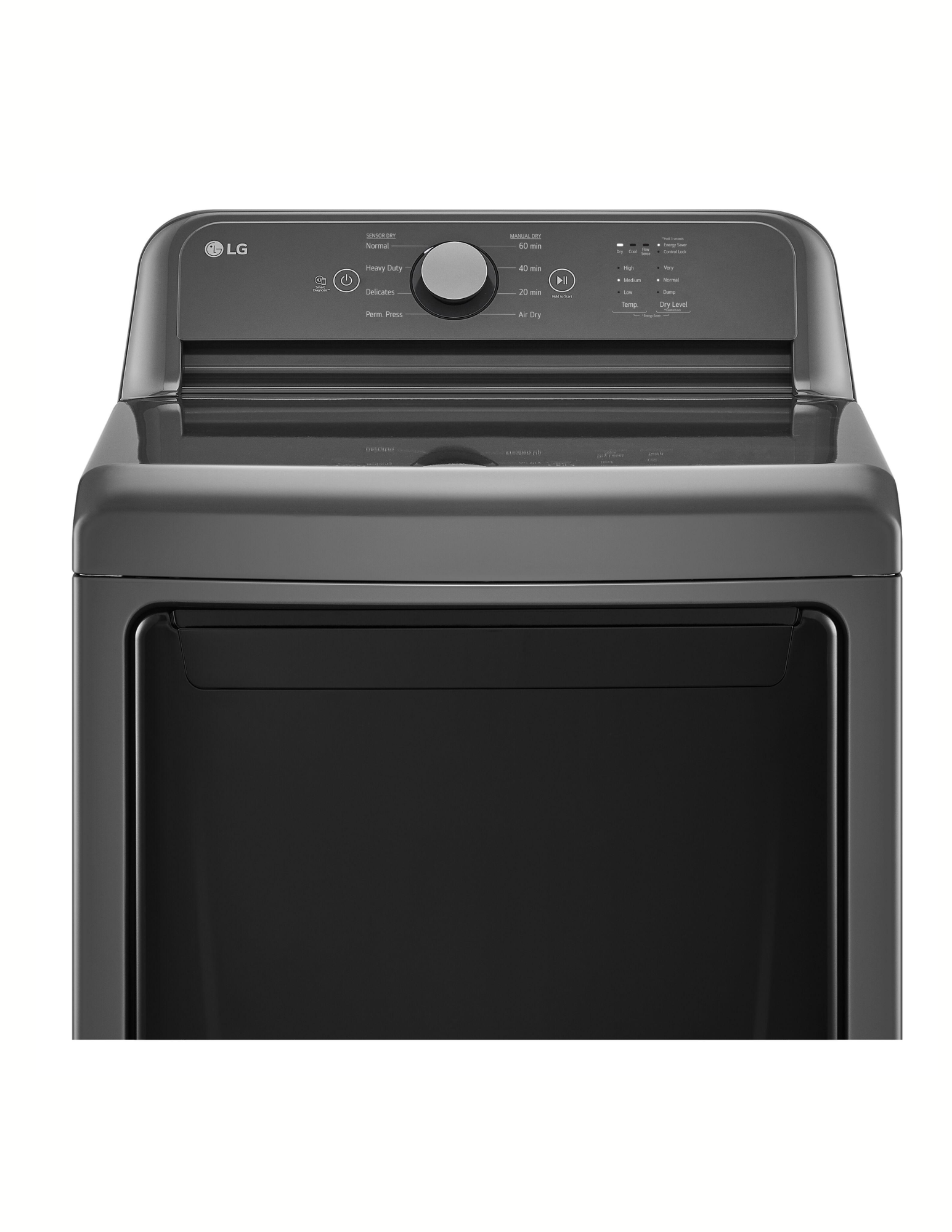 LG DLE6100M Electric Dryer – 7.3 Cu. Ft. Capacity (Graphite Steel)